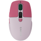 CANYON miška MW-26 LCD Silent Dual Mode brezžična, roza