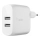BELKIN 220v USB POLNILEC 24W + Lightning kabel