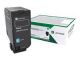 Lexmark - visok donos - cian - original - toner 