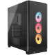 CORSAIR FRAME 4500X RS-R ARGB Panoramic Glass Mid-Tower, računalniško ohišje, črno