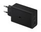 SAMSUNG ADAPTER HITRI TRIO 2x TYPE-C +1x USB-A 65 BLACK