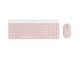 Tipkovnica in miška Logitech Slim Wireless Combo MK470, roza, SLO g.