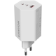 CANYON charger HEXAGON 65 GaN 65W 2xPD 1xQC EU White