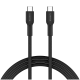 CANYON cable OnWire 60CL C-C 60W COLOR pleten 1m Black