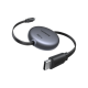 Ugreen USB-C na USB-C izvlečni polnilni kabel 100W, 1M