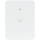 Ubiquiti U7-Pro-Wall mounted WiFi 7 AP with 6 spatial streams and 6 GHz support tailored for home builders with seamless installation options
