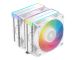 Hladilnik za procesor DeepCool AG620 WH ARGB V2, 2x120mm, bel