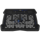 CANYON NS02, Cooling stand single fan with 2x2.0 USB hub, support up to 10”-15.6” laptop, ABS plastic and iron