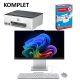 Paket LENOVO IdeaCentre AIO 27 (vse-v-enem), Intel Core Ultra 5 325, 27-palčni QHD, 16 GB, 512 GB, FREEDOS; v kompletu HP tiskalnik Smart Tank 580 in papir za pisarno.