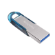 Sandisk Ultra Flair 64GB USB3.0 spominski ključek- moder