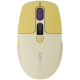 CANYON miška MW-26 LCD Silent Dual Mode brezžična, rumena