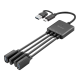 Sandberg USB-C/A na 2A+2C Splitter
