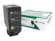 Lexmark - rumena - toner - LCCP, LRP