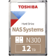 TOSHIBA N300 NAS 12TB CMR disk, 8.89cm (3.5"), SATA 6Gb/s, 7200 obratov/min