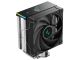 Hladilnik za procesor DeepCool AK400 DIGITAL SE, 120mm, ARGB, LCD, črn