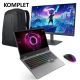 Komplet LENOVO LOQ: prenosnik z AMD Ryzen 7 250, 15,6-palčnim zaslonom, 16 GB RAM, 1 TB SSD, grafično kartico RTX 5060 in Windows 11 Home, vključno s 23,8-palčnim monitorjem LOQ 24-10, miško in nahrbtnikom.