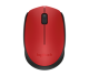 Miška Logitech M171 Wireless, rdeča