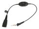 JABRA QD cord for Ascom Mute function
