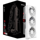 XFX Swift AMD Radeon RX 9060 XT OC White Triple Fan Gaming Edition 16GB GDDR6 grafična kartica, PCIe 5.0, 1xHDMI 2.1, 2xDisplayPort 2.1