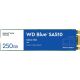 WD 250GB Blue SA510 M.2 2280 SATA 6Gb/s SSD disk