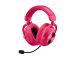 Slušalke Logitech G PRO X 2 LIGHTSPEED Wireless Gaming, roza