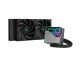 Komplet za tekočinsko hlajenje AIO Liquid Cooler DeepCool LT520, 240mm, RGB, črn