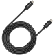 CANYON cable UC-42 USB-C to USB-C 240W 20Gbps 4k 2m Black