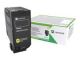 Lexmark – visokozmogljiva – rumena – toner – LCCP, Lexmark Corporate
