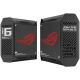 ASUS ROG Rapture GT6 Black (2-paket) AX10000 Tri-Band WiFi 6 (802.11ax) Gaming Mesh sistem, 2.5G WAN port, ASUS RangeBoost Plus, omrežna varnost