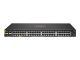 HPE Aruba Networking CX 6100 48G Class4 PoE 4SFP+ 740W Stikalo - stikalo - 48 vrat - Upravljano - montažno na stojalo