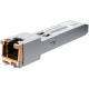 Ubiquiti UACC-CM-RJ45-1G SFP to RJ45 transceiver module that delivers 1 Gbps speed via a converted Ethernet connection.