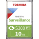 TOSHIBA S300 PRO Surveillance 10TB disk, 8.89cm (3.5"), SATA 6Gb/s, 7200 obratov/min