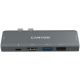 CANYON hub DS-5 7in1 Thunderbolt 3 Space Grey