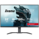 IIYAMA Monitor LED GB3272QSU-B1 31.5" Fast IPS 2560x1440 180Hz 400cd 1000:1 0.5ms 2xHDMI USB Hub height
