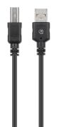 Kabel USB 2.0 Type A to Type-B 3m MANHATTAN