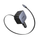 Ugreen 145W avtopolnilec z vgrajenim USB-C kablom
