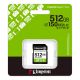 SDXC KINGSTON 512GB CANVAS Select Plus, 150MB/s, UHS-I, U3, V30
