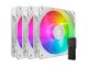 Ventilator za ohišje Cooler Master SickleFlow Edge 120 ARGB White Edition, PWM 120mm, komplet 3 kom, bel