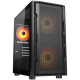 COUGAR UNIFACE MINI RGB, PC Case, Mini Tower, Black