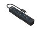 USB-C hub s 7 vhodi, USB 3.0, 0,15m, črn, ORICO TWC3-7A