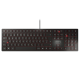 Tipkovnica Cherry KC 6000 Slim, črna, USB, UK SLO g.