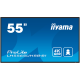 IIYAMA Prolite LH5565UHSB-B1 LFD - 139 cm (54.6"), 4K UHD (3840x2160), IPS, 60Hz