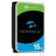 SEAGATE SkyHawk AI 16TB disk, 8.89cm (3.5"), SATA 6Gb/s, 7200 obratov/min