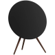 Beosound A9 5th Gen Speaker Black Anthracite (Back Black/Cover Black/Legs Dark Oak)