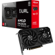 ASUS Dual Radeon RX 9060 XT 16GB GDDR6 (DUAL-RX9060XT-16G) grafična kartica, PCIe 5.0, 1xHDMI 2.1b, 2xDisplayPort 2.1a