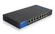 Linksys Small Business 8 portno PoE stikalo LGS108P