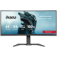 IIYAMA Monitor LED GCB3484WQSU-B1 34" VA 1500R 3440 x 1440 180Hz 21:9 500 cd 4000:1 0.4ms HDMI DP USB HUB Full Ergo