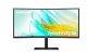 Monitor Samsung 34" S65UC ViewFinity S6 ukrivljen, VA, 3440x1440, HDMI, DP,USB-C, LAN, zvočnik