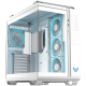 ASUS TUF Gaming GT502 Horizon ARGB ATX računalniško ohišje, kaljeno steklo, štirje 120mm ARGB ventilatorji, belo