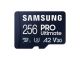 Spominska kartica Samsung PRO Ultimate, micro SDXC, 256GB, U3, V30, A2, UHS-I, z SD adapterjem